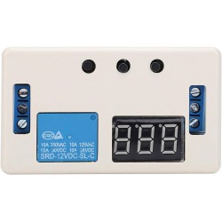 12V relay with a timer in...