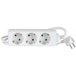 Extender 3 sockets, 3 m long