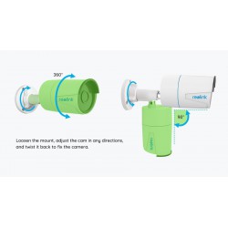IP vaizdo kamera 5MP, 4.0mm, IR 30 m, PoE, RLC-510A