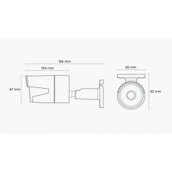 IP vaizdo kamera 5MP, 4.0mm, IR 30 m, PoE, RLC-510A