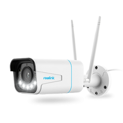 WiFi vaizdo kamera, 5MP, 4mm, IR/LED 30m, PIR, IP66, RLC-511WA