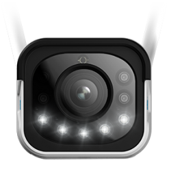 WiFi vaizdo kamera, 5MP, 4mm, IR/LED 30m, PIR, IP66, RLC-511WA