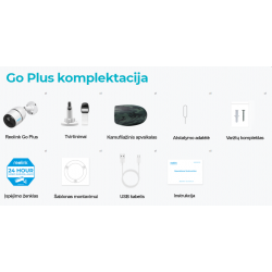 Reolink Go Plus komplektacija