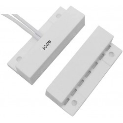 Magnetinis kontaktas, klijuojamas, baltas MK09