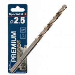 Premium grąžtas metalui 2.5...
