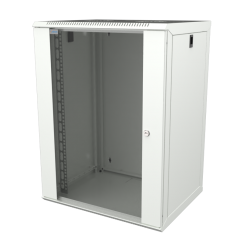 akabinama komutacinė spinta 16U, 450x565 mm, balta