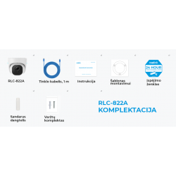 RLC-822A komplektacija