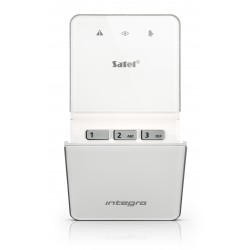 Klaviatūra INT-SF-W, Integra centralėms, 1 srities LED indikacija, balta
