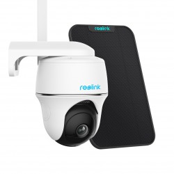 Reolink komplektas: GSM pakraunama kamera Go PT Plus + saulės baterija + MicroSD 32GB