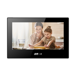 7" vaizdo telefonspynės monitorius VTH5321GB-W, juoda sp. Android