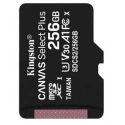 Atminties kortelė Kingston 256GB microSDXC Canvas select plus