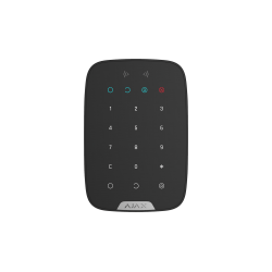 Keypad Plus belaidė sensorinė klaviatūra su DESFire 13,56MHz kortelių skaitytuvu, juoda