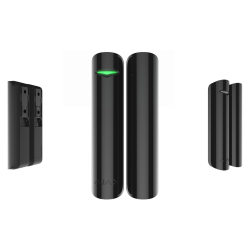 DoorProtect Plus belaidis magnetinis kontaktas su vibro ir poslinkio davikliu, juodas