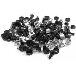 M6 Cage Nut Set, 1 Set 20...