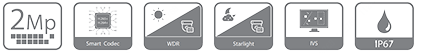 IPC-HFW2231T-ZS-S2 charakteristikos