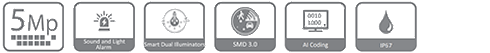 HDW3549H-AS-PV-S3 charakteristikos