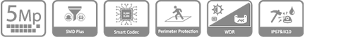 IPC-HDBW2541E-S charakteristikos