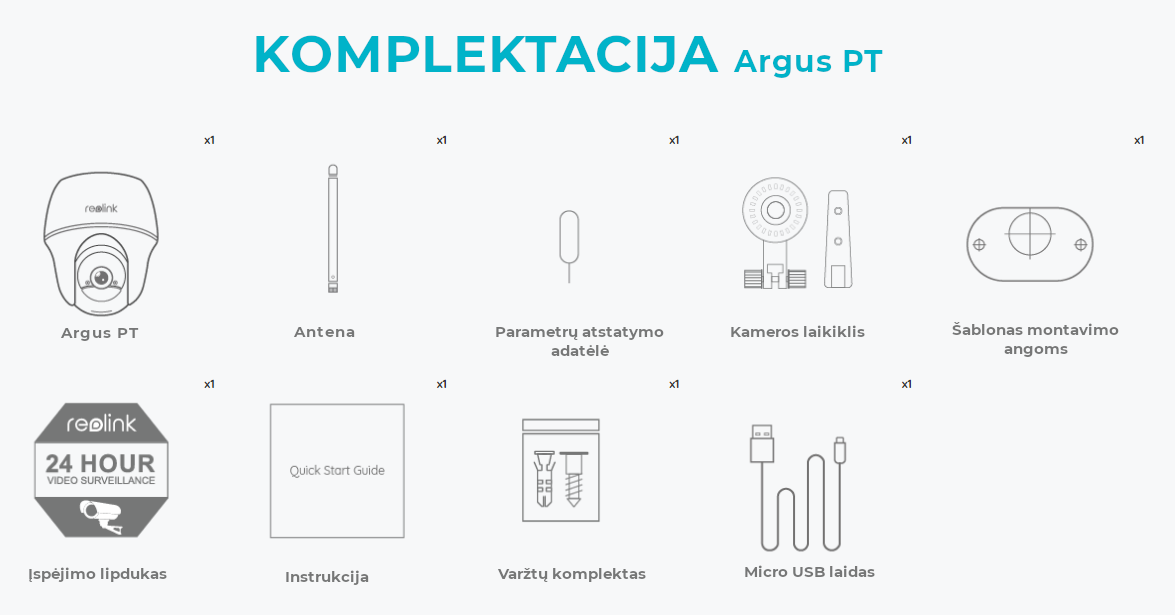 Argus PT komplektacija